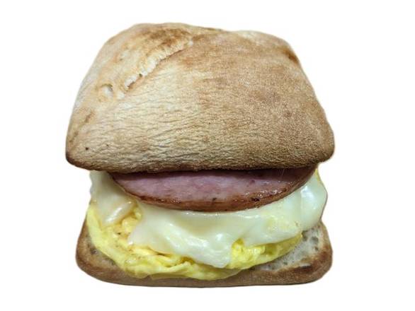 Pork Roll, Egg & Cheese Sandwich