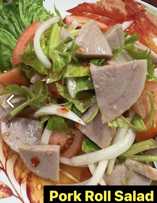 Pork Roll Salad(à¸¢à¸³à¸«à¸¡à¸¹à¸¢à¸­ Yum Moo Yo)