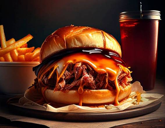 Pulled Pork Burger