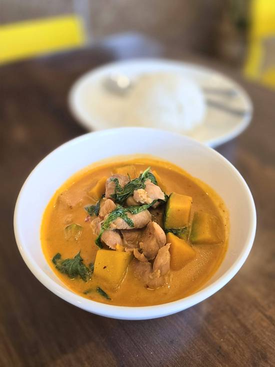 Pumpkin Curry with Chicken