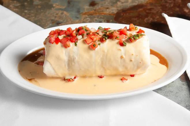 Raging Queso Burrito
