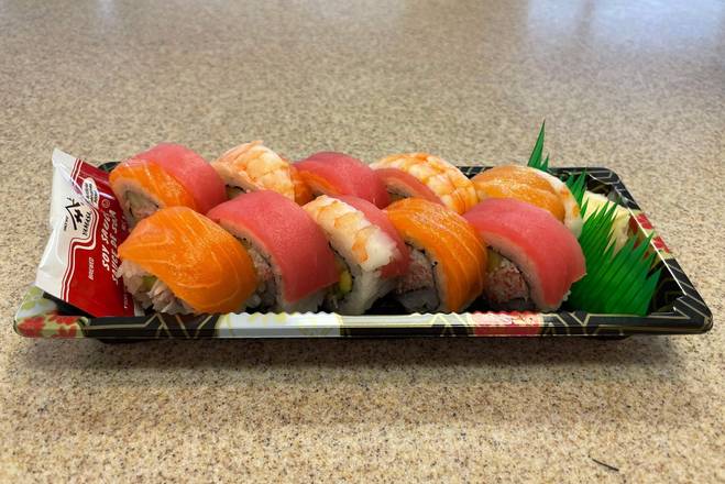 Rainbow Roll (10 pcs)