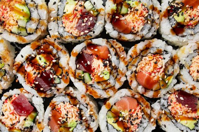 rainbow roll*