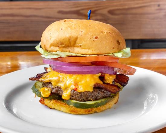 Ramsey Pimento Cheese Burger