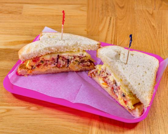 Ranchero, Egg and Cheese Breakfast Sandwich