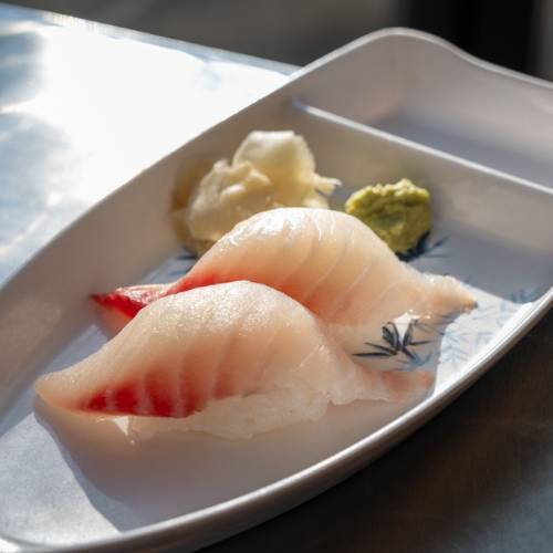 Red Snapper Nigiri Sushi