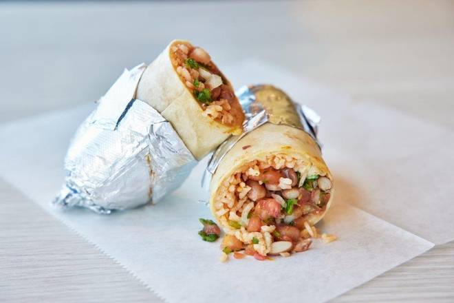 Regular Bean & Rice Burrito