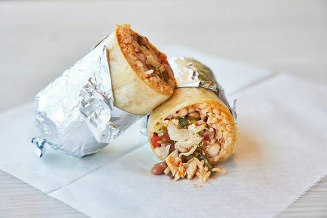 Regular Chicken Ranchero Burrito