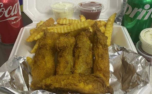 Regular Fried Seasoned Wings (8 pcs)