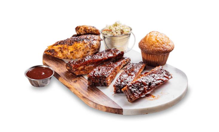 Rib-n-Meat Combo