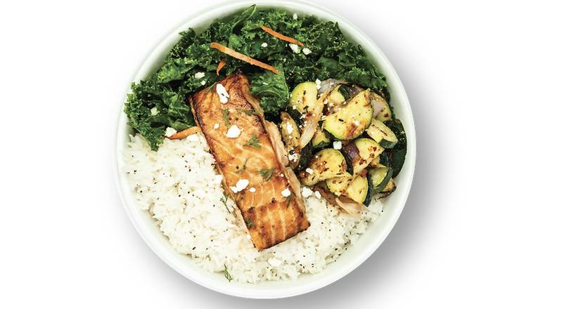Roasted Salmon Bowl