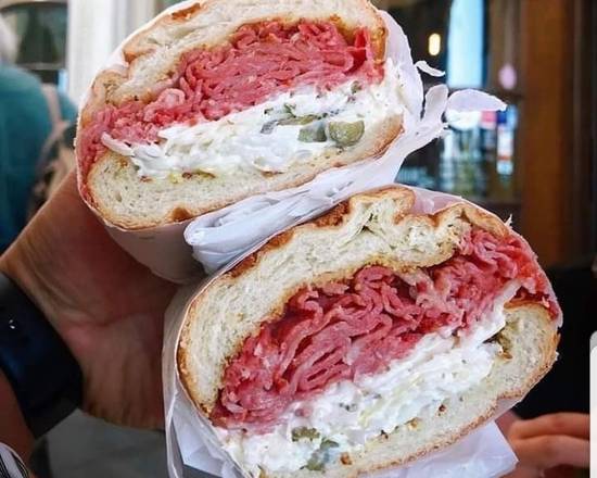 Rosemary Pastrami Sandwich