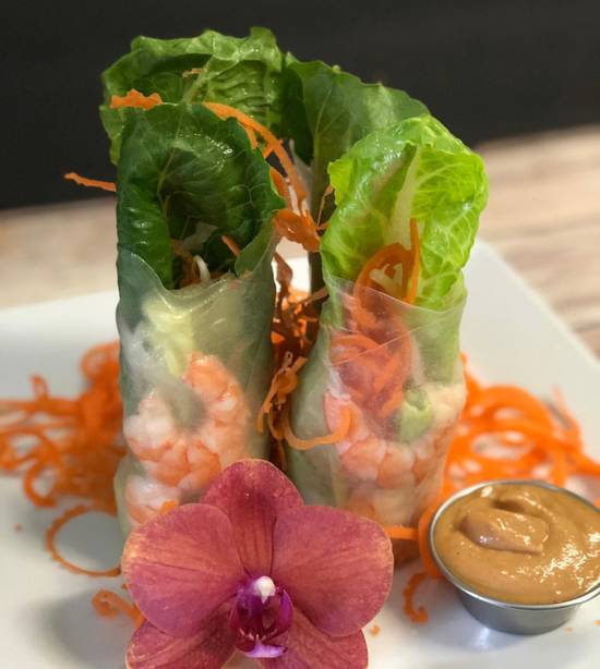 Salad Roll with shrimp