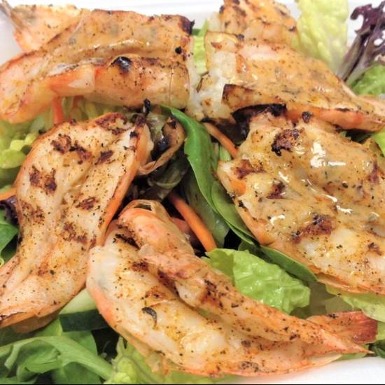 Salad w/ Grilled Jumbo Shrimp