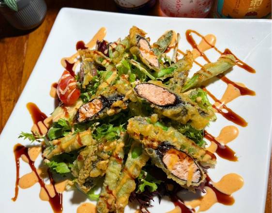 Salmon Asparagus Salad