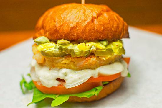 Salmon Burger
