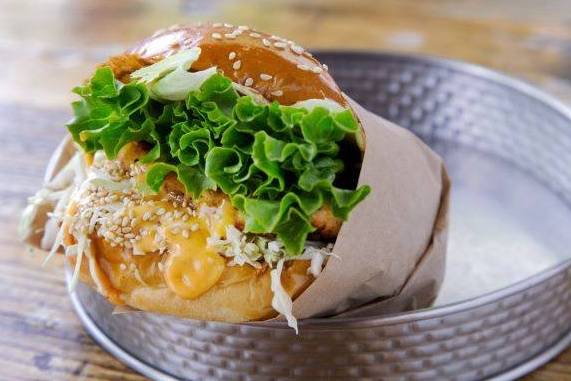 Salmon Burger