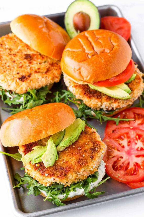 Salmon Burger