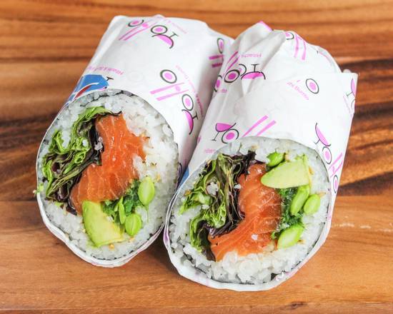 *Salmon Burrito