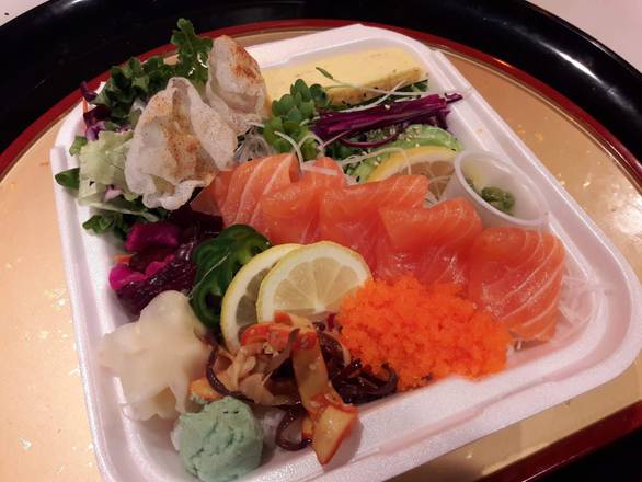 Salmon chirashi