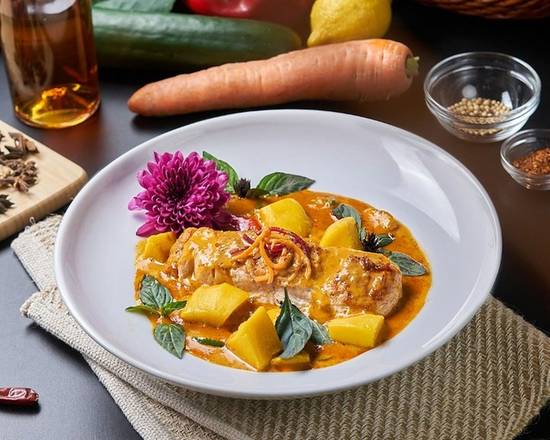 Salmon Mango Curry