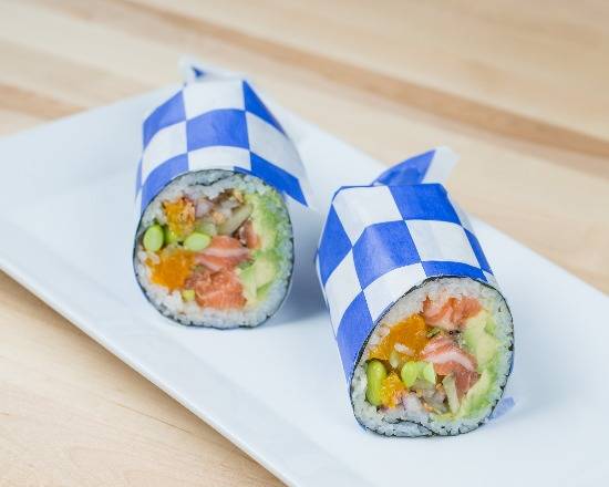 Salmon Obsession Burrito