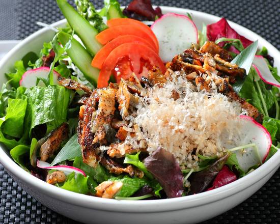 Salmon Skin Salad