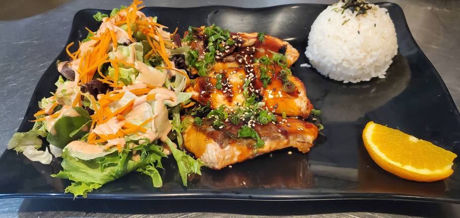 Salmon Skin Salad