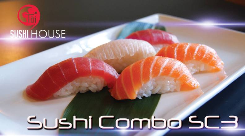 Salmon Sushi or Sashimi
