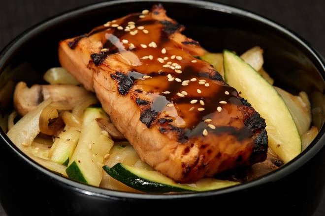 SALMON TERIYAKI BOWL