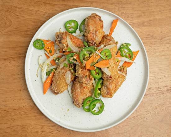 Salt Pepper Chicken椒ç›é¸¡ç¿…