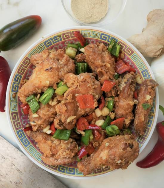 Salt & Pepper Chicken Wings (椒ç›é¸¡ç¿…)