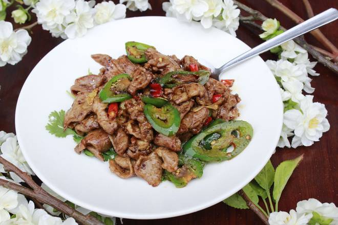San Jiao Beef or Lamb