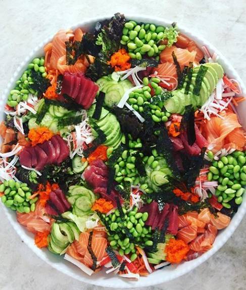 Sashimi Salad