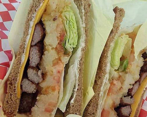 Sausage & Eggs Sandwich