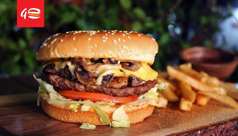 SautÃ©ed Mushroom Burger
