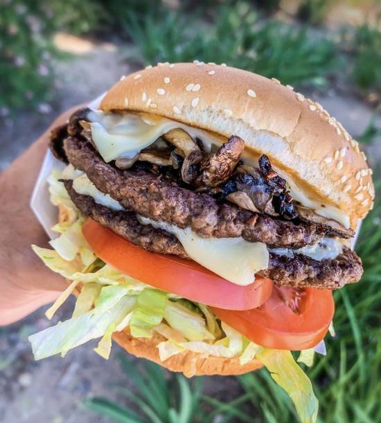 Sautéed Mushroom Burger