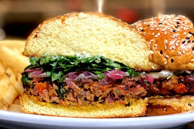 SCRATCH VEGGIE BURGER