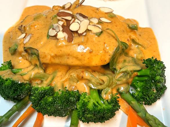 Seafood Stuffed Salmon