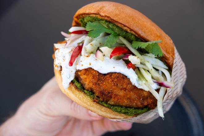 Seasonal Fried Chicken Sandwich ~