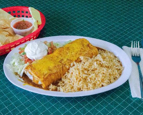 Seasoned Ground Beef Burrito