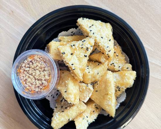 Sesame Crusted Tofu (Vegetarian)