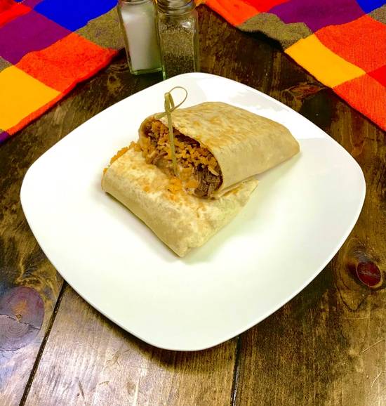 Shredded Beef Burrito