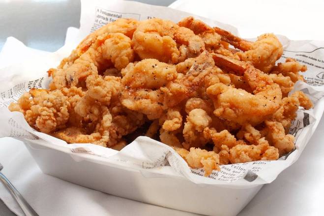 Shrimp & Clam Strips Mixed Platter