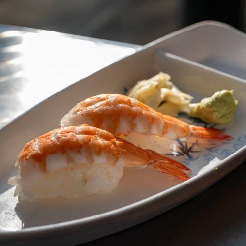 Shrimp Nigiri Sushi