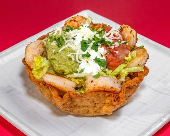 Shrimp Taco Salad