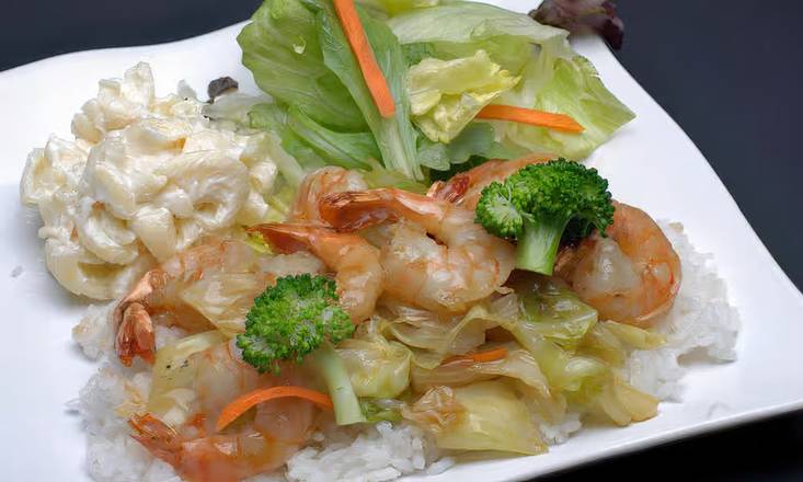 Shrimp Teriyaki Plate