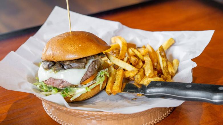 Shroom & Swiss Burger