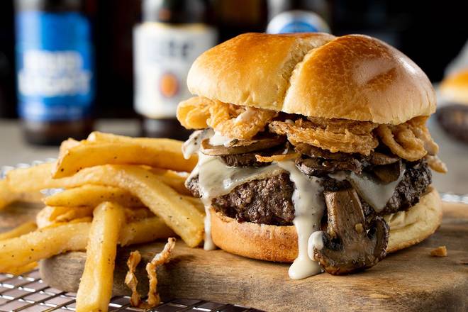 Shroom & Swiss Burger