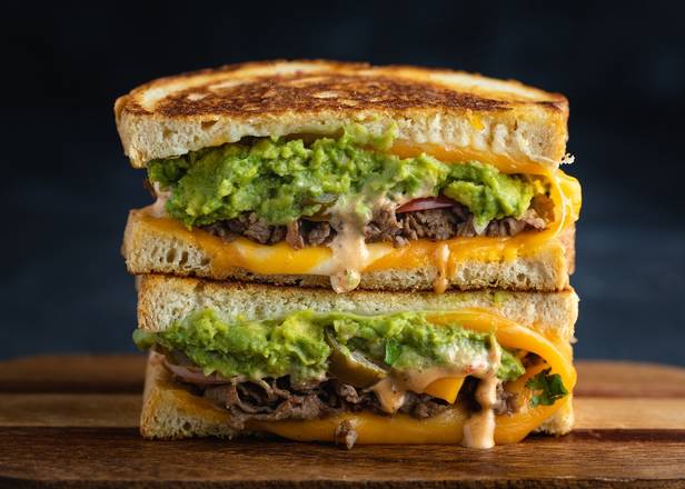 Smoked Belly Grilled Cheese